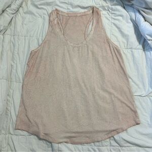 Light Pink Lululemon Tank Top